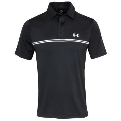 Under Armour Playoff 3.0 Stripe Golf Polo Shirt