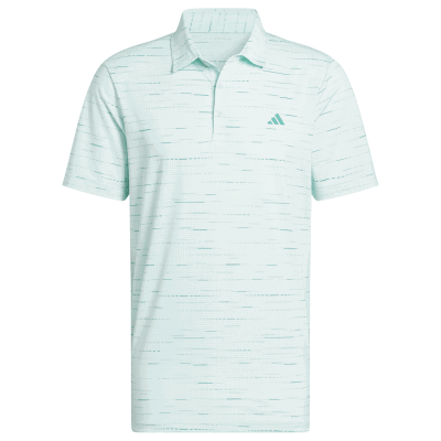 adidas Ultimate365 Mesh Print Golf Polo Shirt