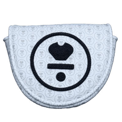 L.A.B. Golf White Icon Golf Putter Headcover
