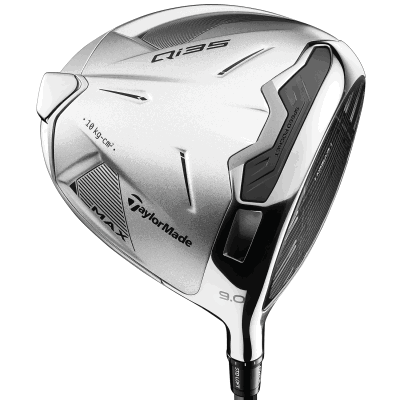 TaylorMade Qi35 Max Designer Series Silver Golf Driver