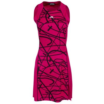 J Lindeberg Maddy Printed Ladies Golf Dress