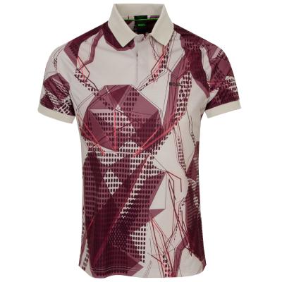 BOSS Paddy Desert Active Golf Polo Shirt