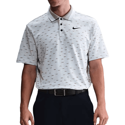 Nike Dri-FIT Tour Micro Print Golf Polo Shirt