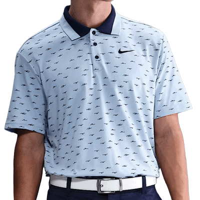 Nike Dri-FIT Tour Micro Print Golf Polo Shirt