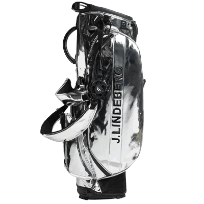 J Lindeberg Silver Play Golf Stand Bag