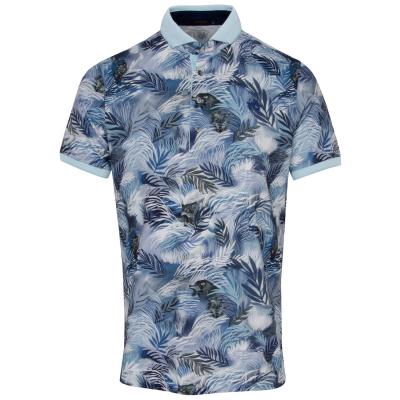 Greyson Wolf Palm Golf Polo Shirt