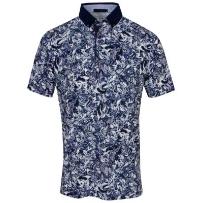 Greyson Stamped Golf Polo Shirt