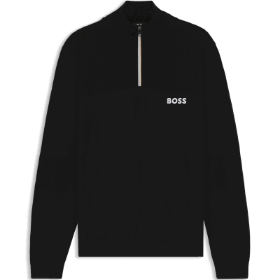 BOSS K Hydro Zip Neck Sweater
