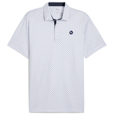 PUMA Pure 2.0 Circle Cat Golf Polo Shirt