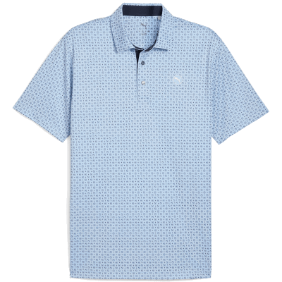PUMA Pure 2.0 Circle Cat Golf Polo Shirt