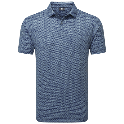 FootJoy Valley Modernist Geo Pique Golf Polo Shirt