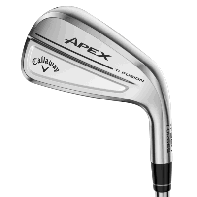 Callaway Apex Ti Fusion 250 Plated Golf Irons Graphite