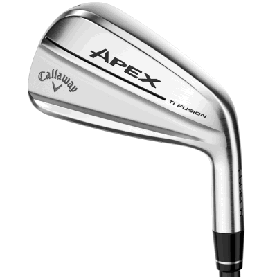 Callaway Apex Ti Fusion Plated Golf Irons Graphite