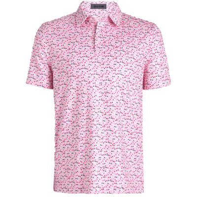 G/FORE Aye Poppy Tech Jersey Golf Polo Shirt
