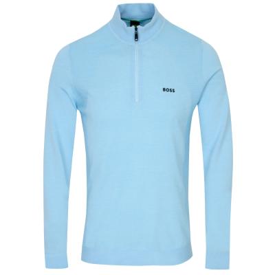BOSS K Momentum-Lite MN Zip Neck Sweater