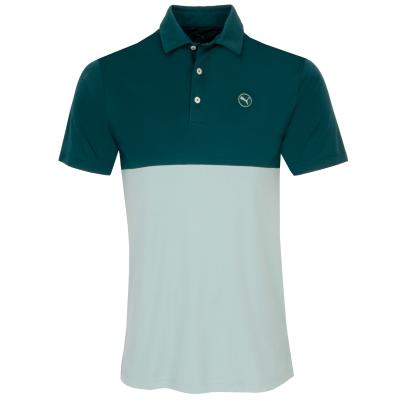 PUMA Pure 2.0 Colorblock Golf Polo Shirt