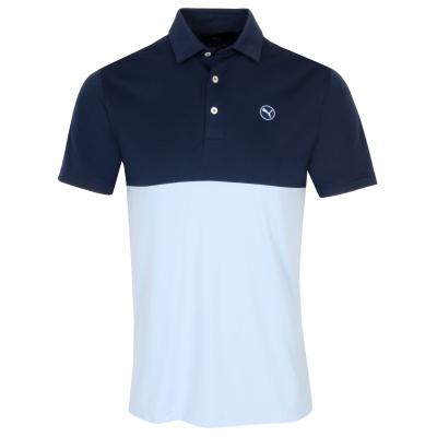 PUMA Pure 2.0 Colorblock Golf Polo Shirt