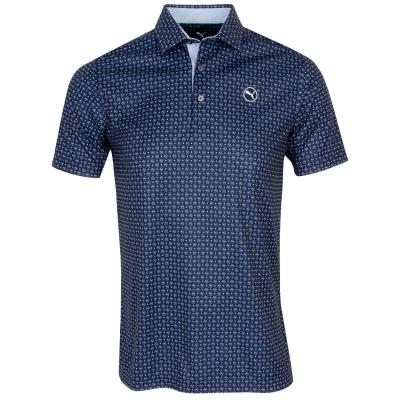 PUMA Pure 2.0 Circle Cat Golf Polo Shirt