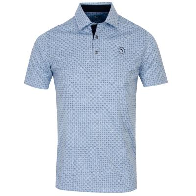 PUMA Pure 2.0 Circle Cat Golf Polo Shirt