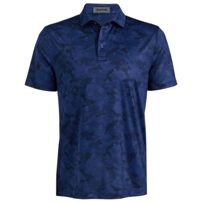 G/FORE Icon Camo Tech Jersey Golf Polo Shirt
