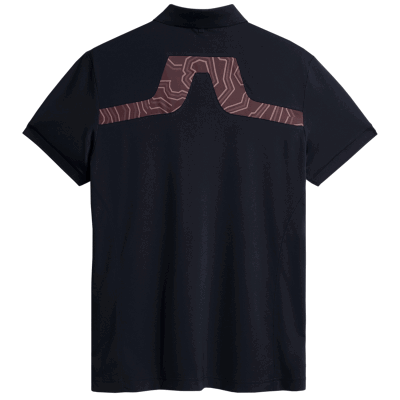 J Lindeberg KV Print Golf Polo Shirt