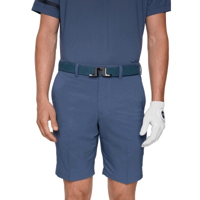 J Lindeberg Bridger Nubuck Leather Belt