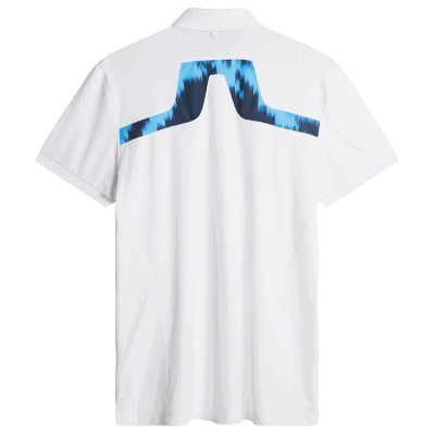 J Lindeberg KV Print Golf Polo Shirt