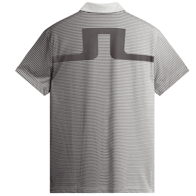 J Lindeberg Marvin Stripe Golf Polo Shirt