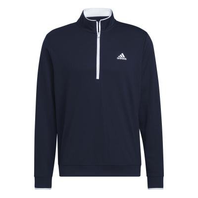 adidas Lightweight Zip Neck Sweater