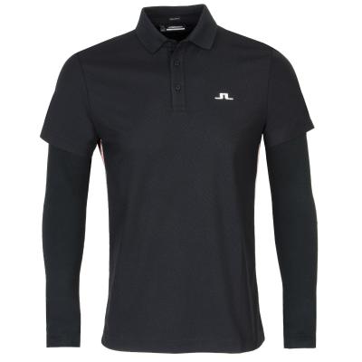 J Lindeberg Liam Long Sleeve Polo Shirt