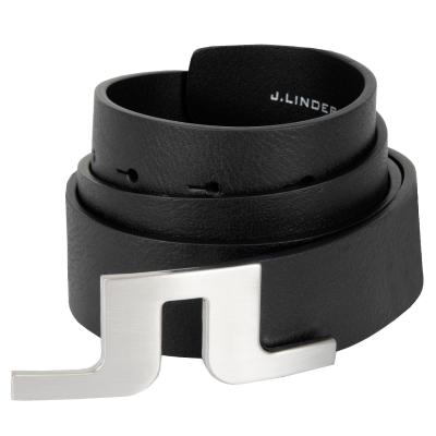 J Lindeberg Bridger Leather Belt