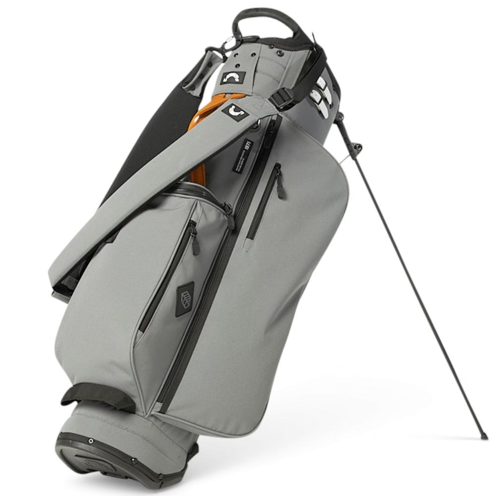 Jones Golf Bags Trouper R Golf Stand Bag Charcoal/Sienna/Black