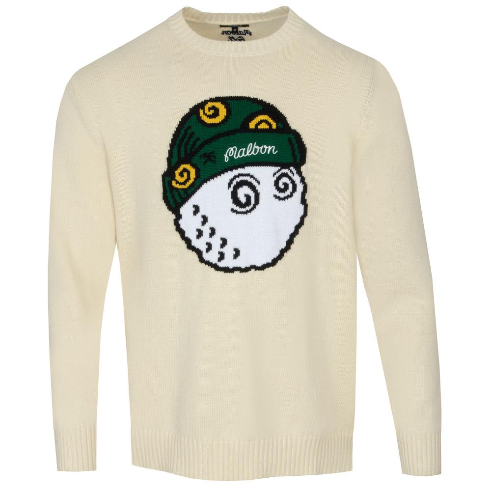TAYLORMADE x MALBON BUCKETS CREWNECK SWEATER SWEATSHIRT