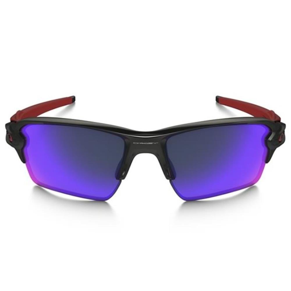 Oakley Flak 2.0 XL Polished Black Sunglasses with Positive Red Iridium Lens