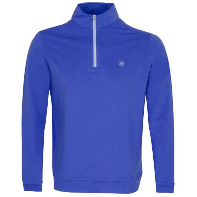 Peter Millar Perth Melange Zip Neck Sweater