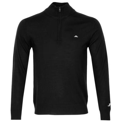 J Lindeberg Kian Zip Neck Sweater