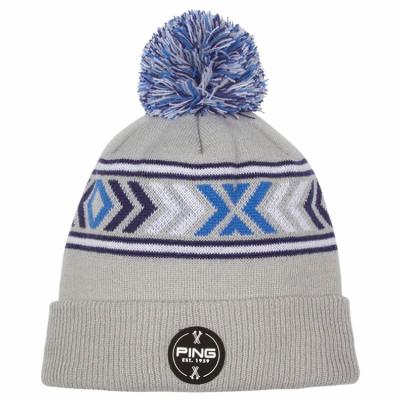 PING Nordic PomPom Winter Beanie Hat