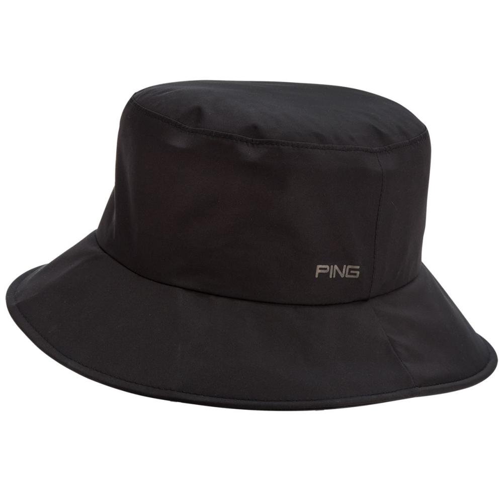 Ping Waterproof Golf Bucket Hat Black