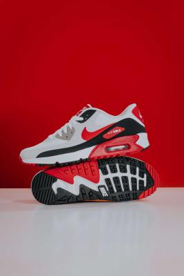 Nike Air Max 90 G Golf Shoes White University Red Black Photon Dust