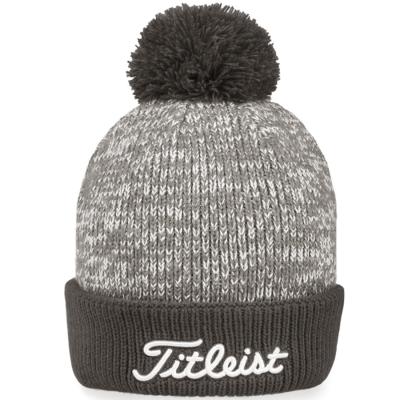 Titleist Heathered PomPom Winter Beanie Hat