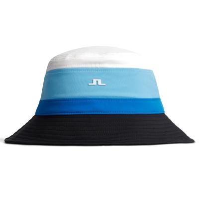 J Lindeberg Denver Stripe Golf Bucket Hat