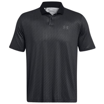 Under Armour Performance 3.0 Printed Golf Polo Shirt