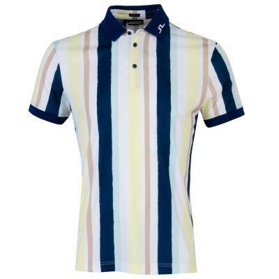 J Lindeberg Tour Tech Print Polo Shirt