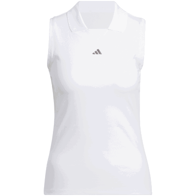 adidas Ladies Sport Sleeve Polo Shirt