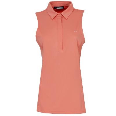 J Lindeberg Dena Sleeveless Ladies Polo Shirt