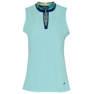 J Lindeberg Leya Sleeveless Ladies Polo Shirt