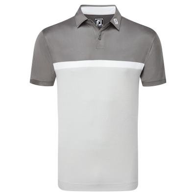 FootJoy Colour Block Interlock Golf Polo Shirt