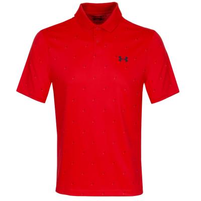 Under Armour Performance 3.0 Printed Golf Polo Shirt