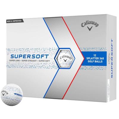 Callaway Supersoft Splatter Golf Balls