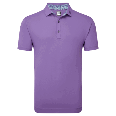 FootJoy Primrose Trim Pique Golf Polo Shirt